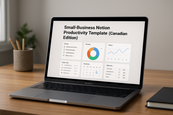 Small-Business Notion Productivity Template (Canadian Edition)